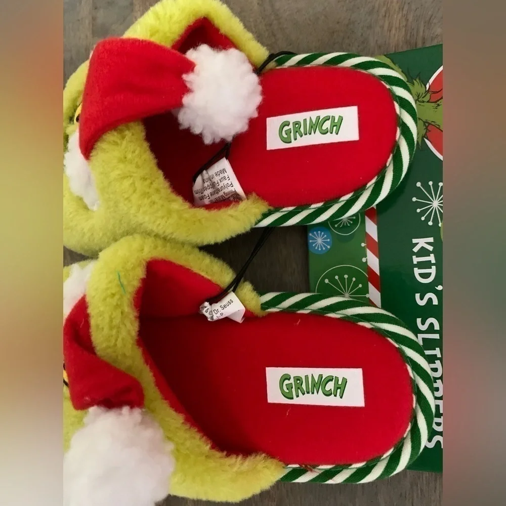 Dr. Seuss Grinch Kid’s Slippers Flip-Flop